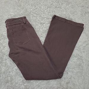 Level 99 Jeans Womens 27 Purple Bell Bottom Flare Wide Leg Cotton Y2K 90s